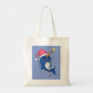 Bolsa Tote Natal Narwhale