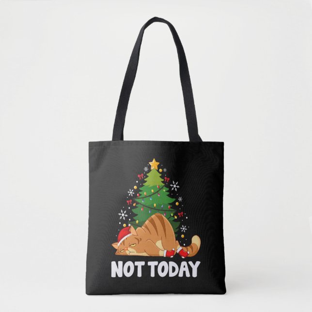 Bolsa Tote Natal para gatos (Frente)