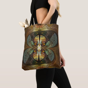 Bolsa Tote Natures Matrix Bumble Bee Abstrato