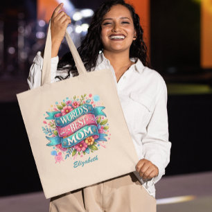 Bolsa Tote Natureza do dia de as mães Amplia Personalizada Fl