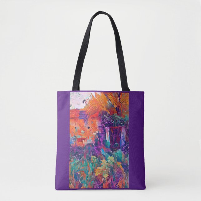 Bolsa Tote Natureza recupera casa (Frente)