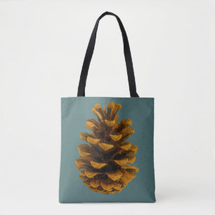 Bolsa Tote Natureza russa da pinecona