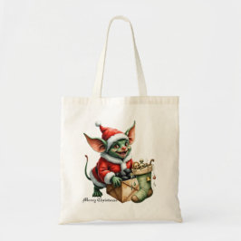 Bolsa Tote Naughty List Delivery: The Goblin Clause Chronicle