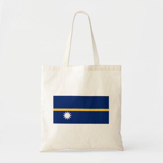 Bolsa Tote Nauru Flag (Frente)