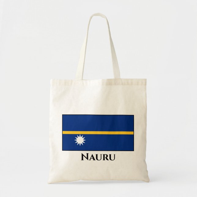 Bolsa Tote Nauru Flag (Frente)