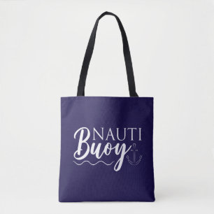 Bolsa Tote Nauti Buoy! Nautical