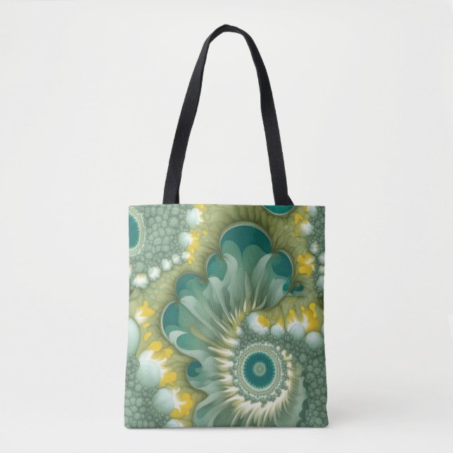 Bolsa Tote Nautilus Abstrato (Frente)
