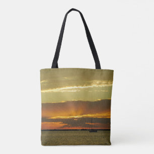 Bolsa Tote Navegação até o pôr do sol