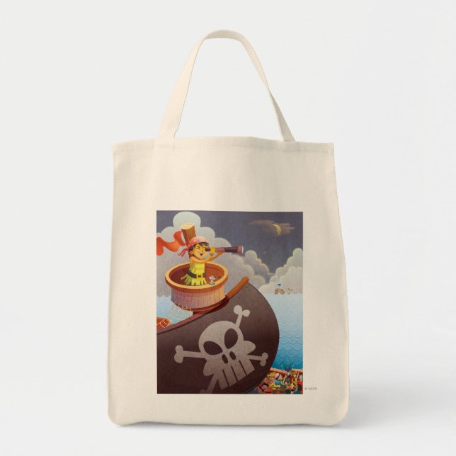 Bolsa Tote Navegação com Piratas (Frente)