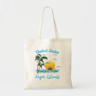 Bolsa Tote Navegando pelas Ilhas Virgens Americanas