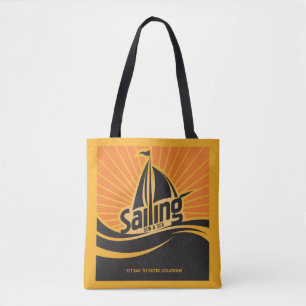 Bolsa Tote Navigação Sun e mar