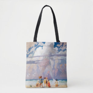 Bolsa Tote NC Wyeth, o gigante Trabalho de arte Beach Coastal
