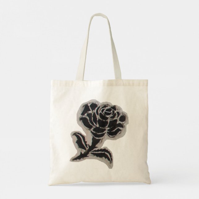 Bolsa Tote Ne Rose für ne Rose -  (Verso)