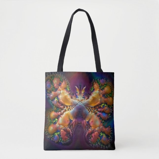 Bolsa Tote Nebulosa borboleta (Frente)