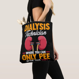 Bolsa Tote Nefrologia Rim do Técnico de Diálise