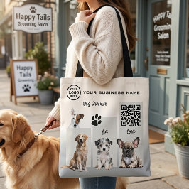 Bolsa Tote Negócios de Embelezamento Canino Personalizado Pro