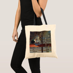 Bolsa Tote Negócios Vintage, Arquitetos e Construção