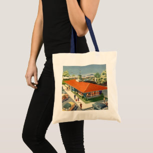 Bolsa Tote Negócios Vintage, Restaurante Familiar dos Anos 50