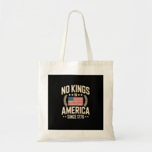 Bolsa Tote Nenhum Rei na América desde 1776 Design Casual Leg