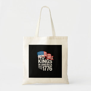 Bolsa Tote Nenhum Rei na América desde 1776 Protesto Criativo