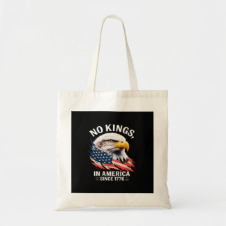 Bolsa Tote Nenhum Rei na América Design Gráfico Retro Clássic