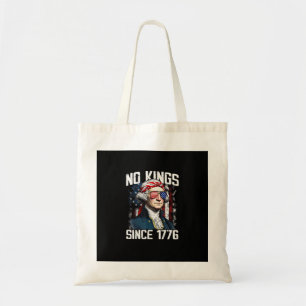 Bolsa Tote Nenhum Rei na América Olhar Gráfico Vintage Patrió