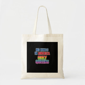 Bolsa Tote Nenhum Rei Na América Somente Rainhas Divertidas L