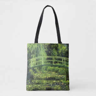 Bolsa Tote Nenúfares Brancos por Claude Monet, Arte Antigo