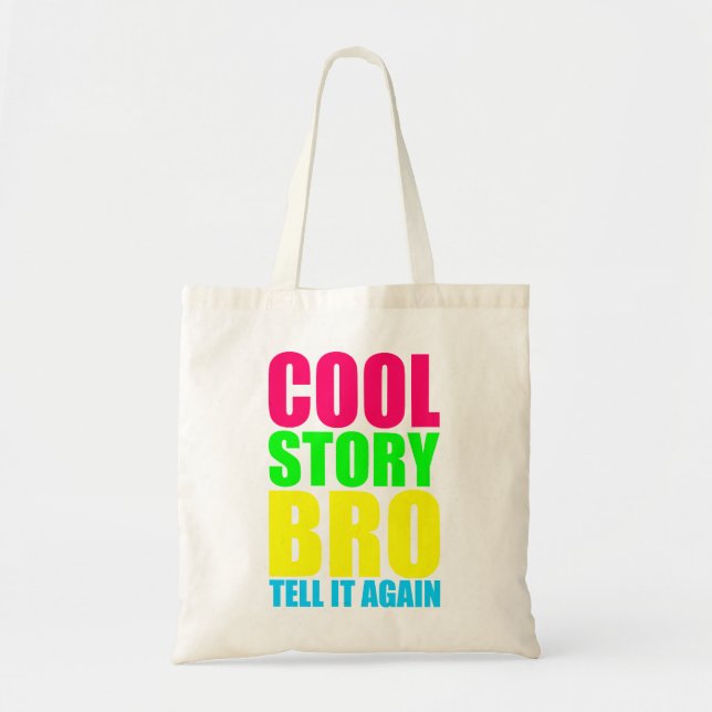 Bolsa Tote Neon Cool Story (Frente)