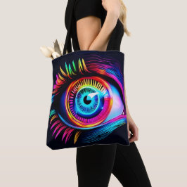 Bolsa Tote Neon Eye Dream