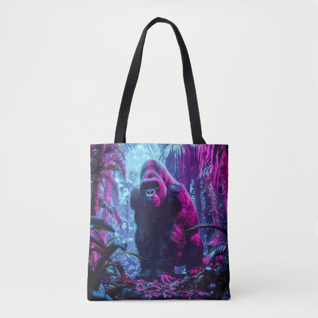 Bolsa Tote Neon Gorilla (Frente)