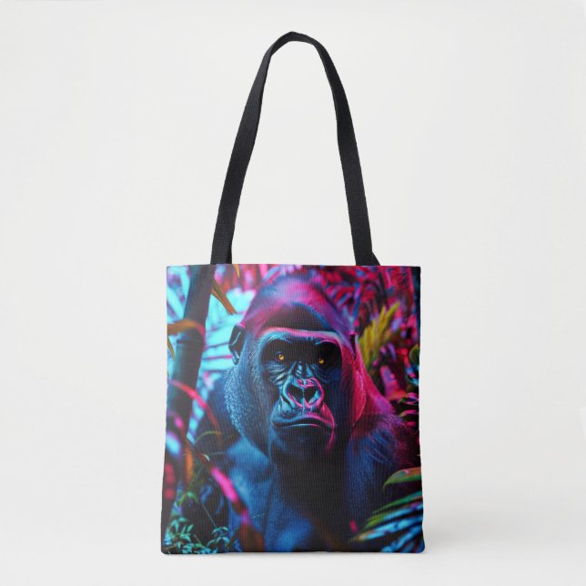 Bolsa Tote Neon Gorilla (Frente)