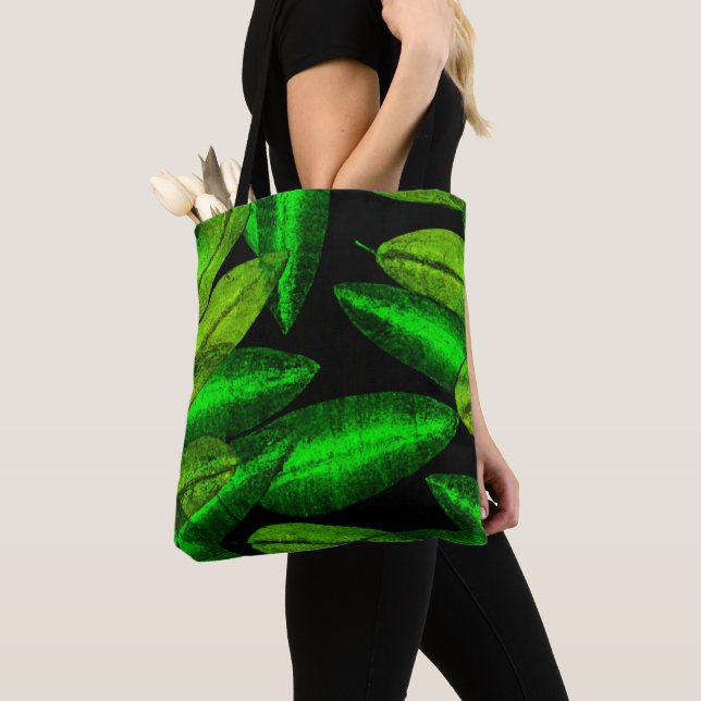 Bolsa Tote Neon Green deixa Comprar de arte agora (Close Up)