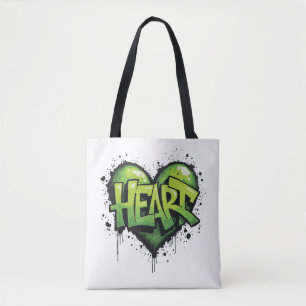 Bolsa Tote Neon Heartbeat