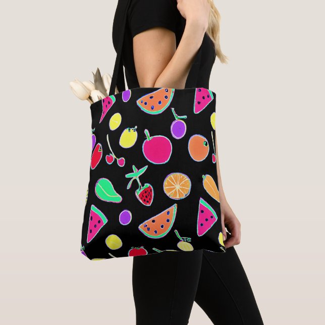 Bolsa Tote Neon Magic Tropic Radiante (Close Up)