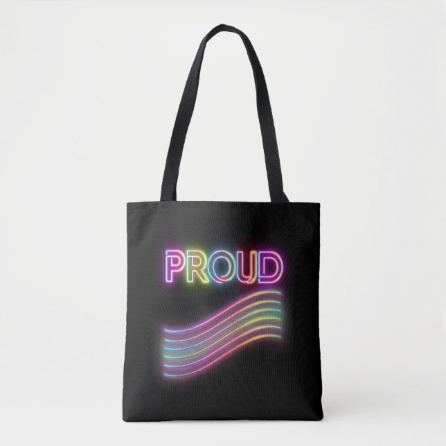 Bolsa Tote Neon Proud (Frente)