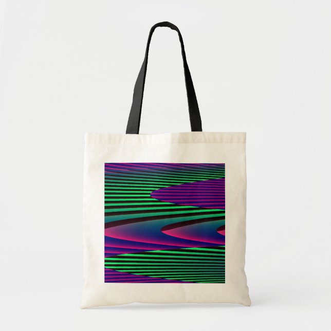 Bolsa Tote Neon Seas Tote Bag (Frente)