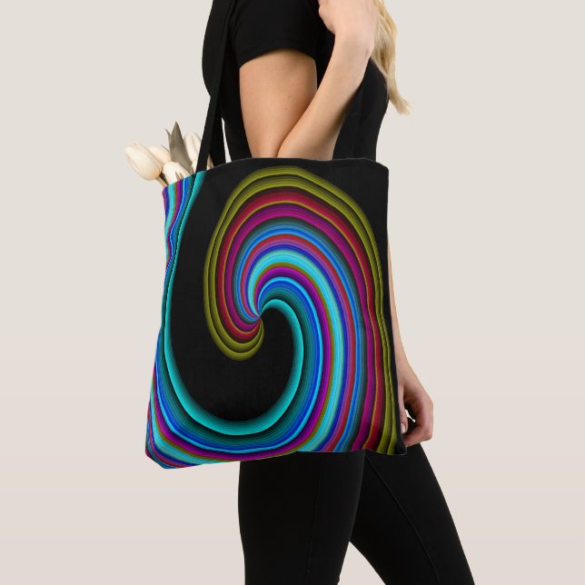 Bolsa Tote Neon Wave....... (Close Up)