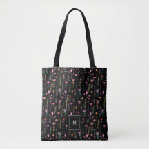 Neon Wildflower em Black,