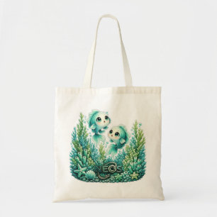 Bolsa Tote Neos Kawaii Zodíaco Peixes