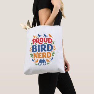 BOLSA TOTE NERD DOS PÁSSAROS ORGULHOSO