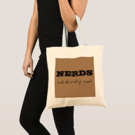 Bolsa Tote NERD fazem o mundo girar
