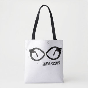 Bolsa Tote Nerd para sempre