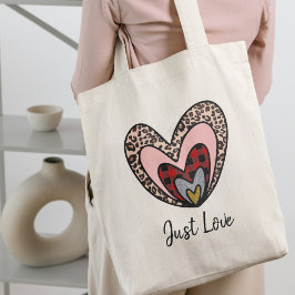 Bolsa Tote Nested Hearts Tote – Just Love Design