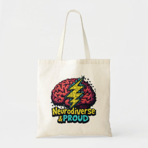 Bolsa Tote Neurodiversa e Orgulhosa