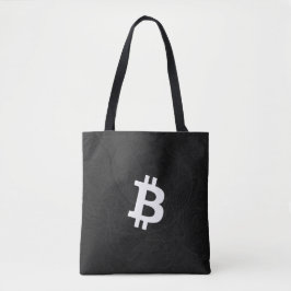 Bolsa Tote Neurônio Bitcoin Preto