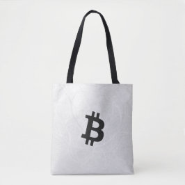 Bolsa Tote Neurônio Branco Bitcoin