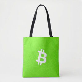 Bolsa Tote Neurônio Verde Bitcoin