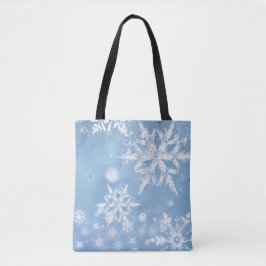 Bolsa Tote Neve de Natal Maravilhosa