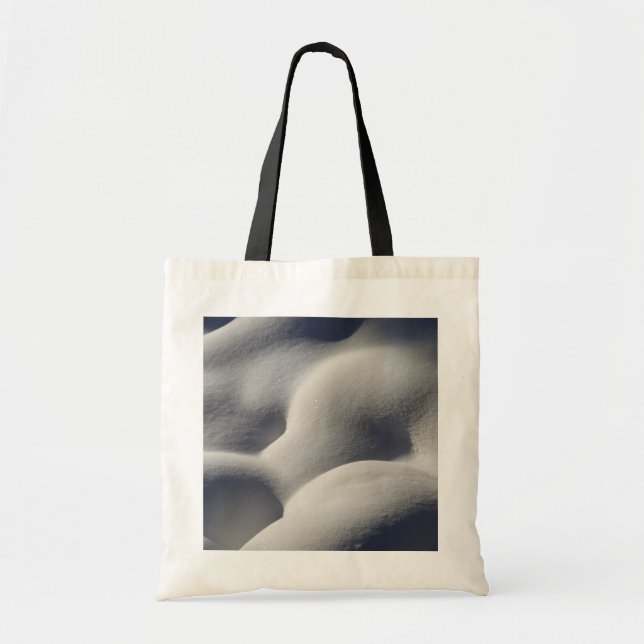 Bolsa Tote Neve Esparsa Monta Natureza Abstrato (Frente)